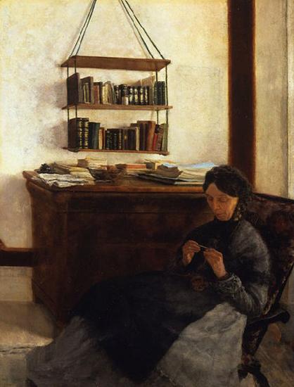 Louis Eysen The Artist's Mother Sweden oil painting art